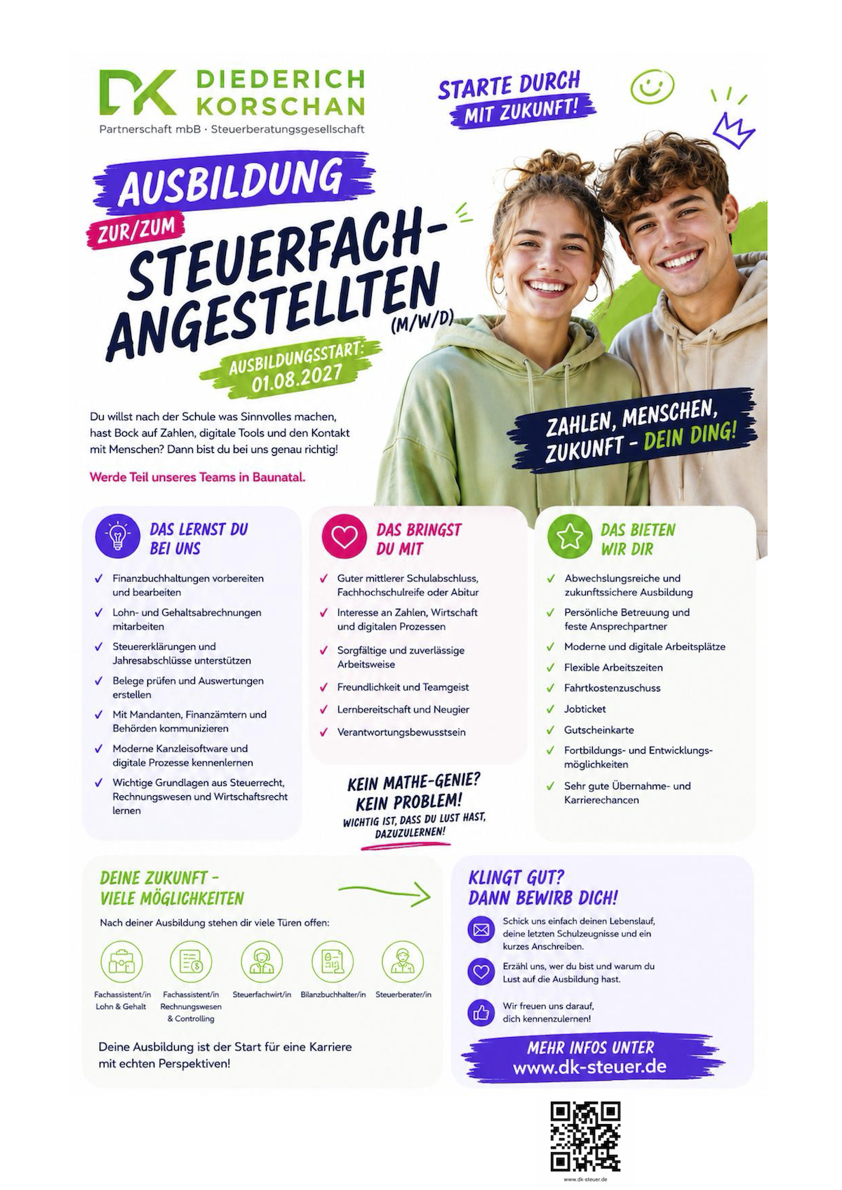 Stellenanzeige von Diederich Korschan Partnerschaft mbB Steuerberatungsgesellschaft