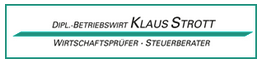 Logo Dipl.-Betriebswirt Klaus Strott - Wirtschaftsprüfer - Steuerberater